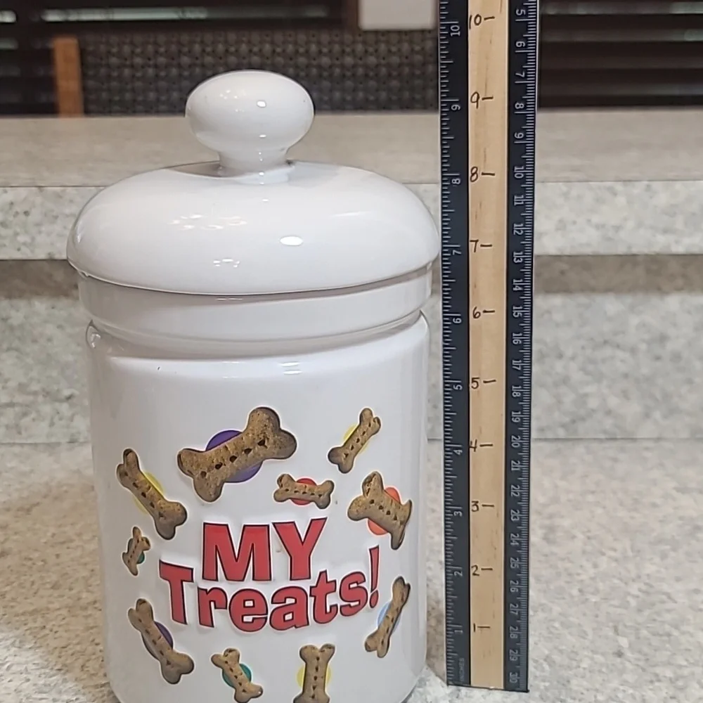 XPRES best friend originals treat canister With Punoy Slow Feed Feeder